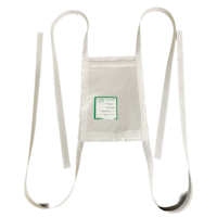 5P-50 EME POLYESTER BACK, CLEAR FRONT TELEMETRY POUCH