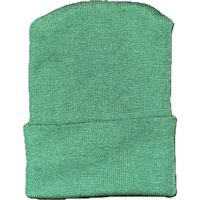 IC-13 GREEN INFANT CAP DOUBLE PLY
