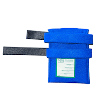 6PB-2 EME BLUE FOAM POUCH W/2 Straps